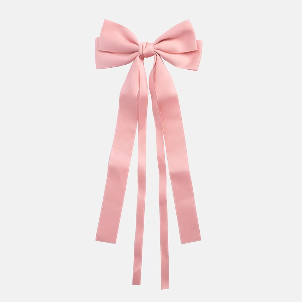 Pink Double Ribbon Bow Hair Clip>Caroline Gardner Flash Sale