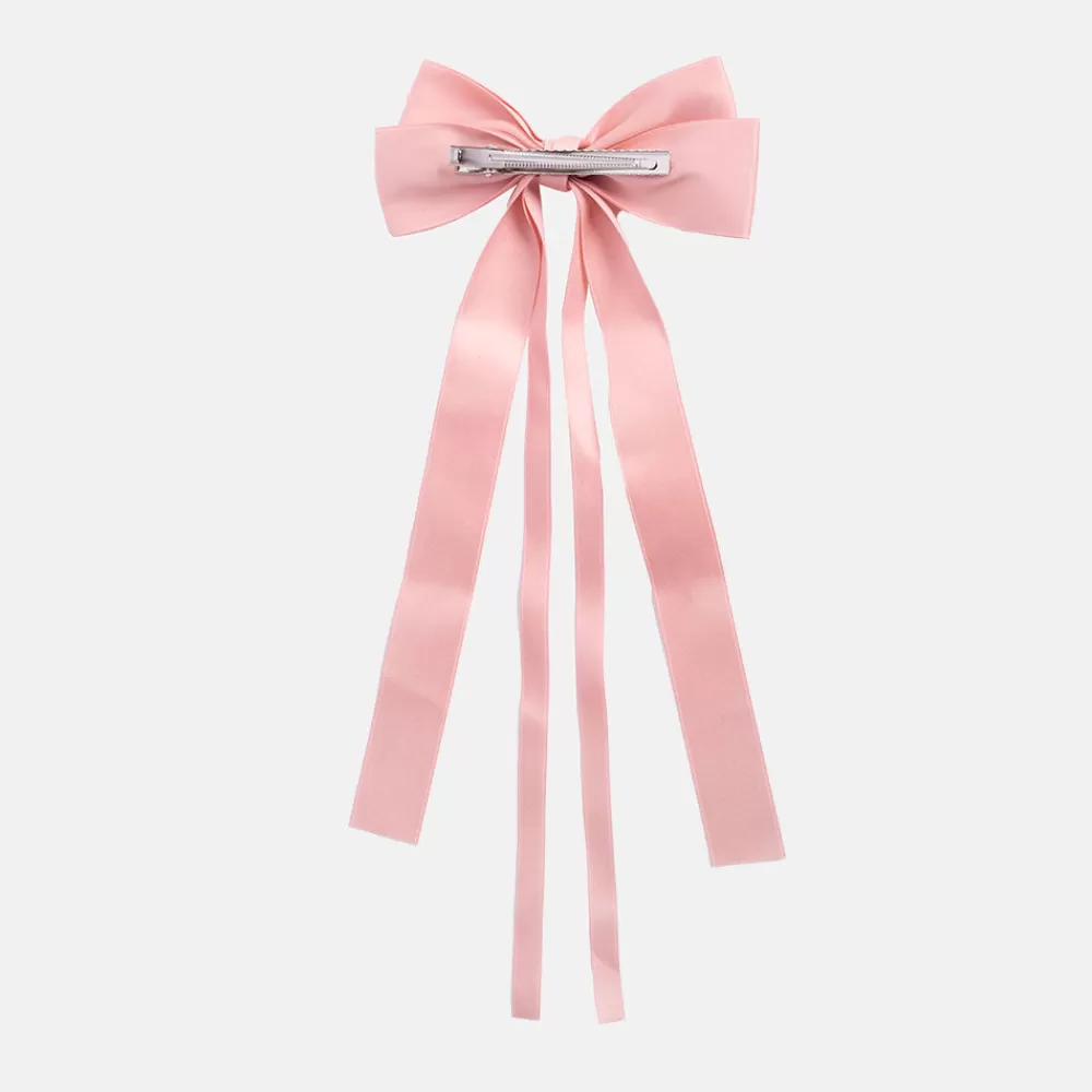 Pink Double Ribbon Bow Hair Clip>Caroline Gardner Flash Sale