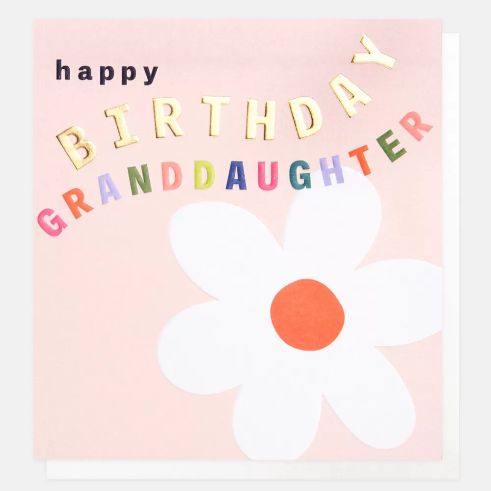 Pink Flower Birthday Card For Granddaughter>Caroline Gardner Best Sale