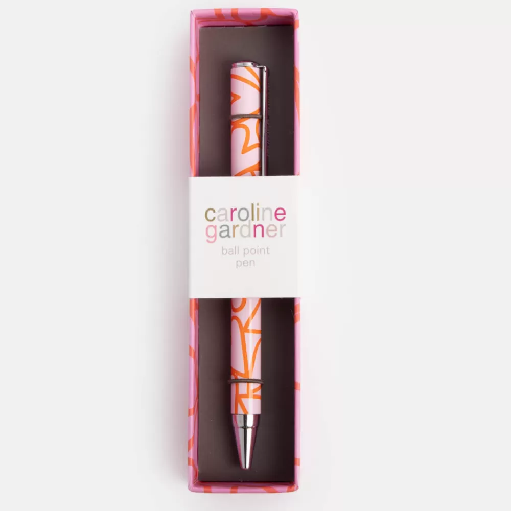 Pink Hearts Boxed Pen>Caroline Gardner Hot