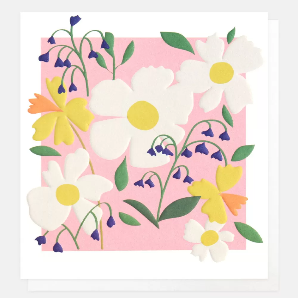 Pink Spring Floral Everyday Card>Caroline Gardner Outlet