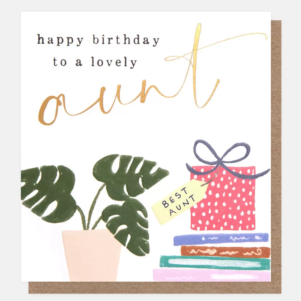 Plant & Present Birthday Card For Aunt>Caroline Gardner Discount