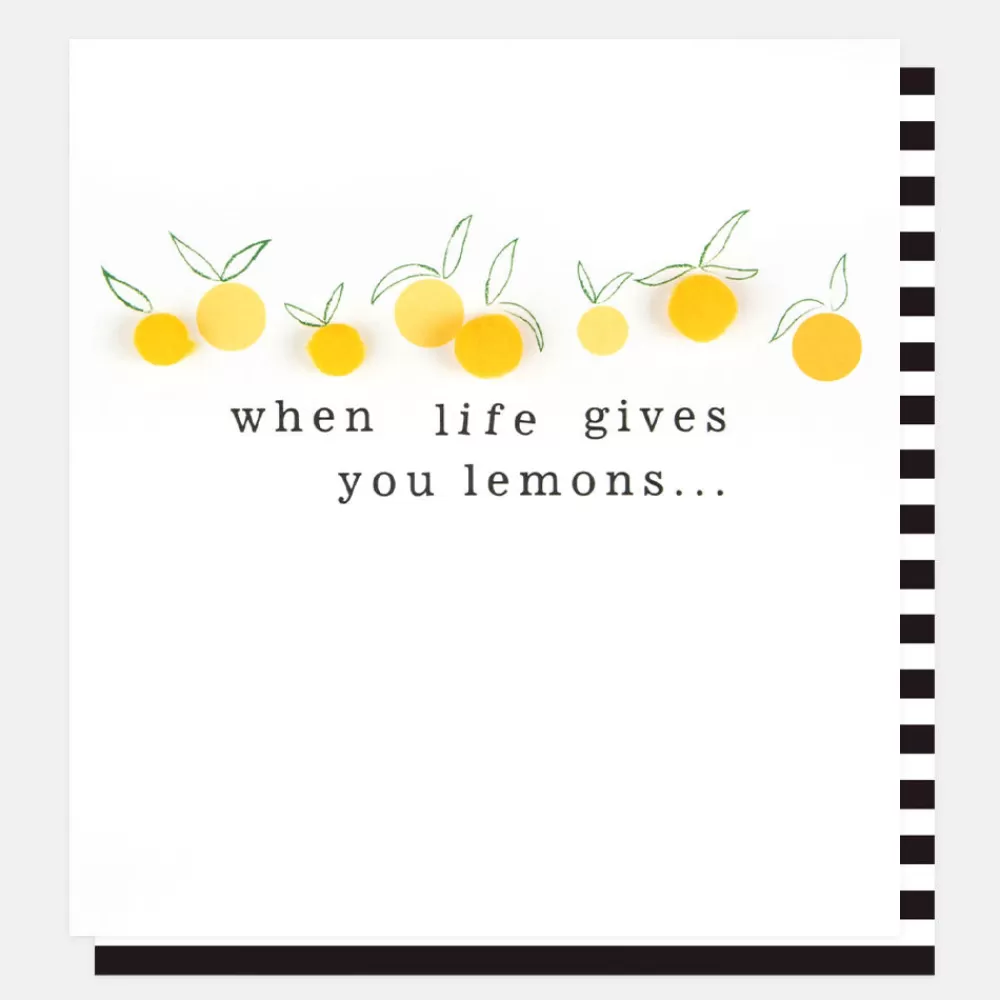 Pom Pom Lemons Everyday Card>Caroline Gardner Best Sale