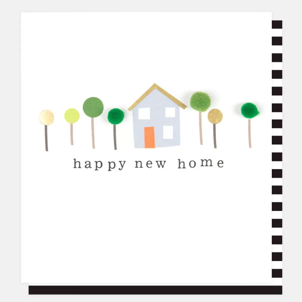 Pom Pom Trees New Home Card>Caroline Gardner Fashion