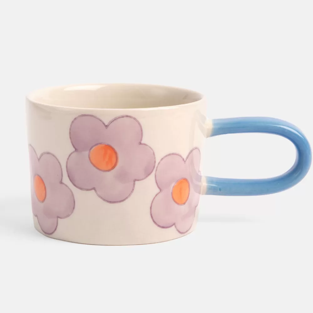 Purple Daisies Mug>Caroline Gardner Best Sale