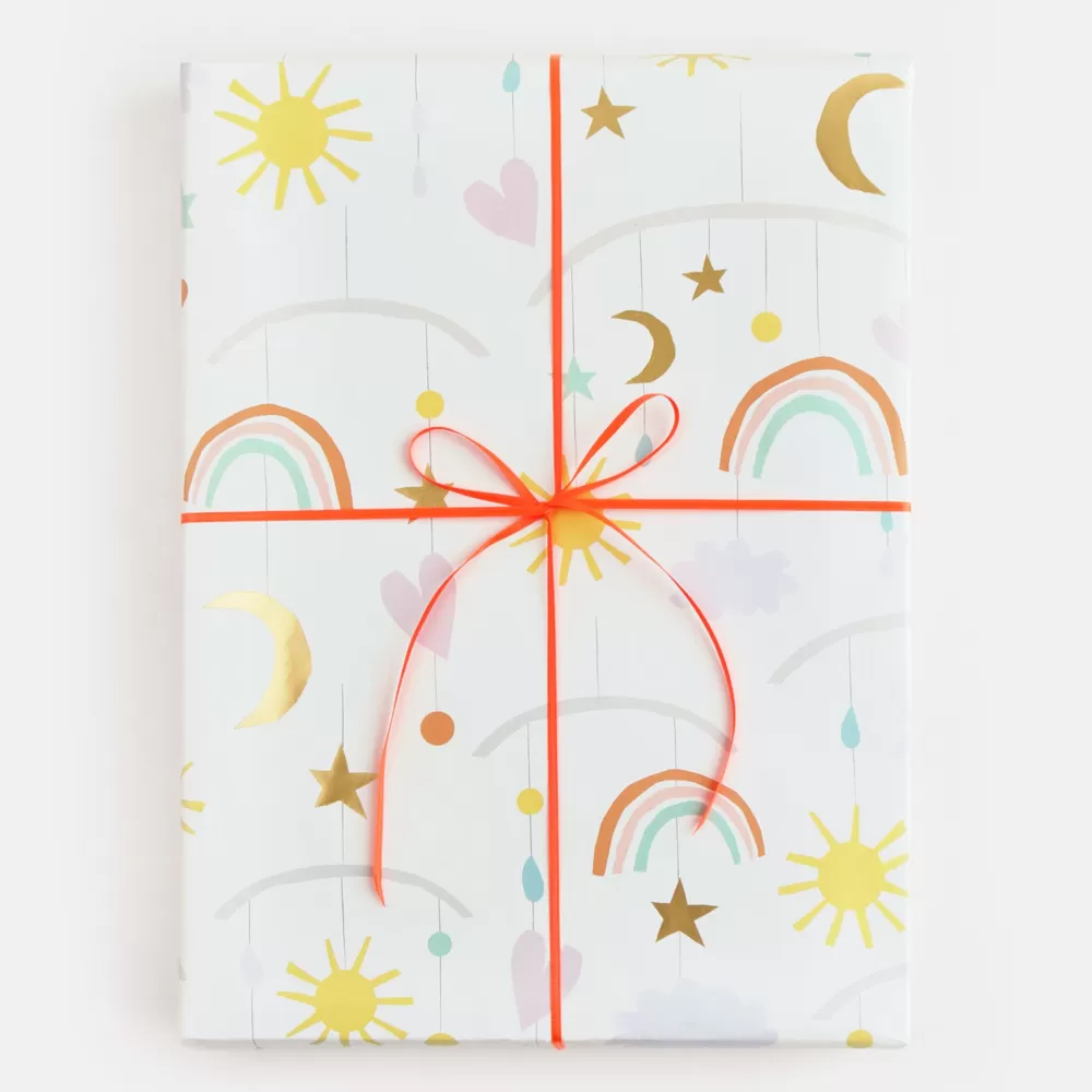 Rainbow Mobile Wrapping Paper>Caroline Gardner Clearance