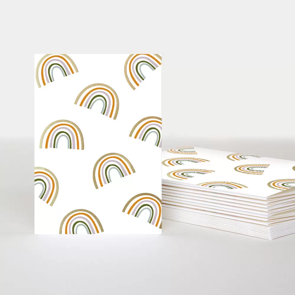 Rainbows Blank Notecards Pack of 10>Caroline Gardner Discount