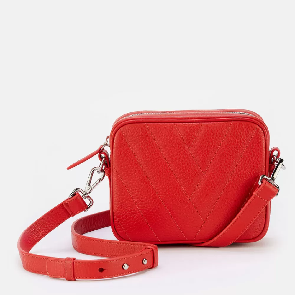 Red Quilted Mini Camera Bag>Caroline Gardner Best Sale