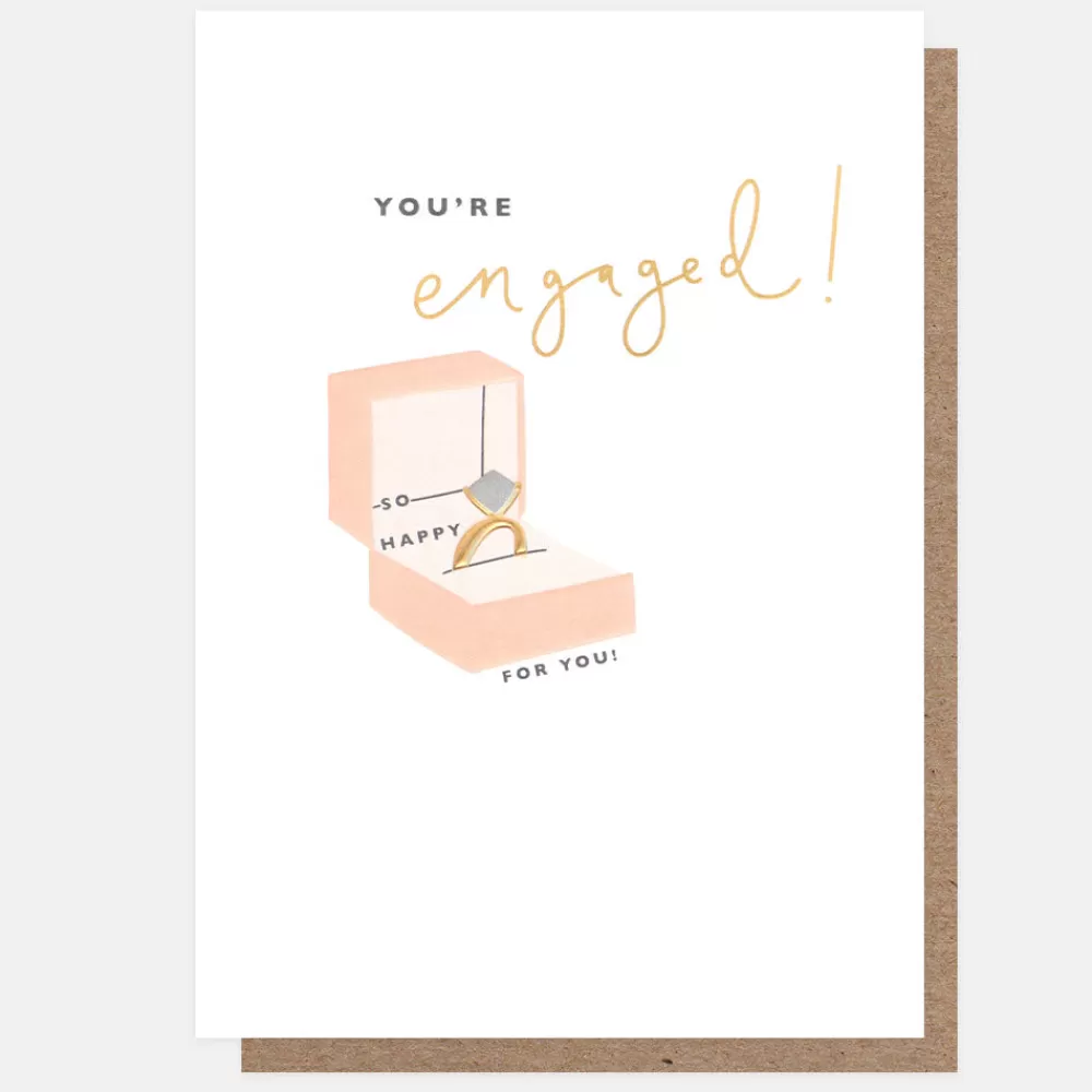 Ring Box Engagement Card>Caroline Gardner Hot