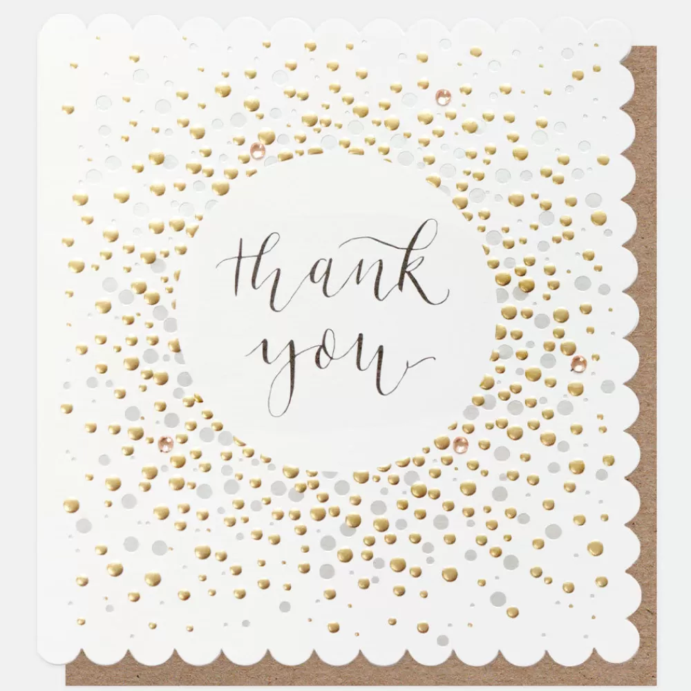 Scalloped Thank You Card>Caroline Gardner Cheap