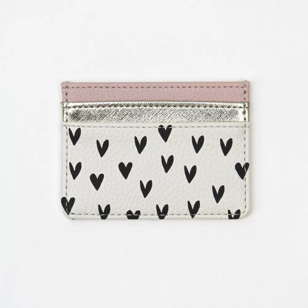 Scattered Hearts Travel Card Holder>Caroline Gardner Best