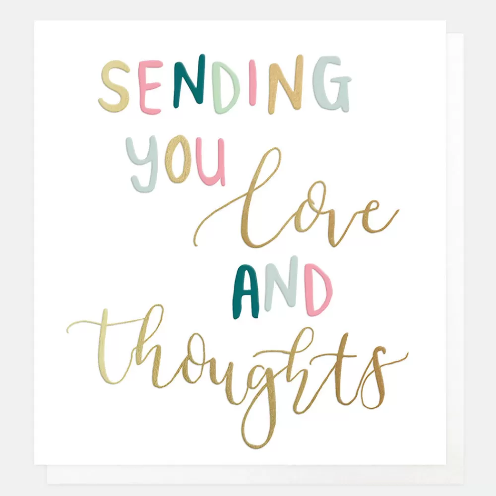 Sending Love & Thoughts Everyday Card>Caroline Gardner Store