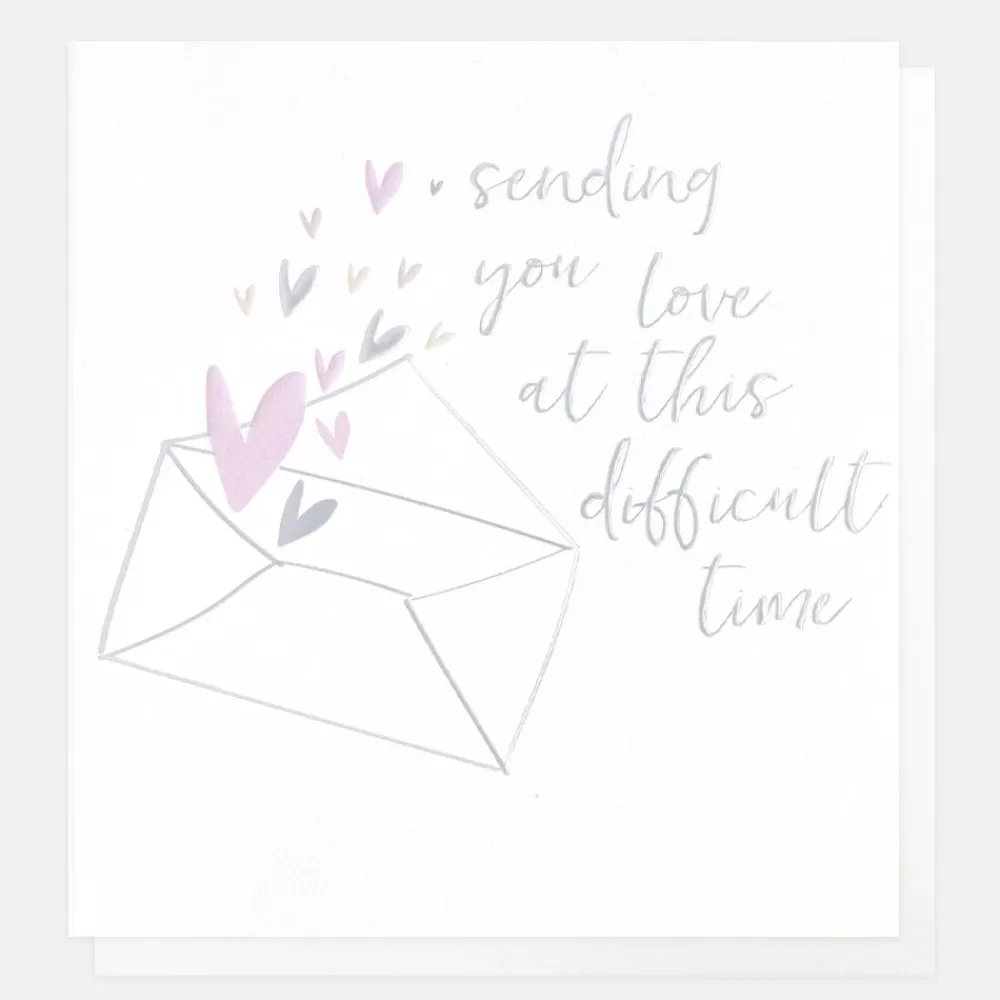 Sending You Love Envelope Sympathy Card>Caroline Gardner Flash Sale