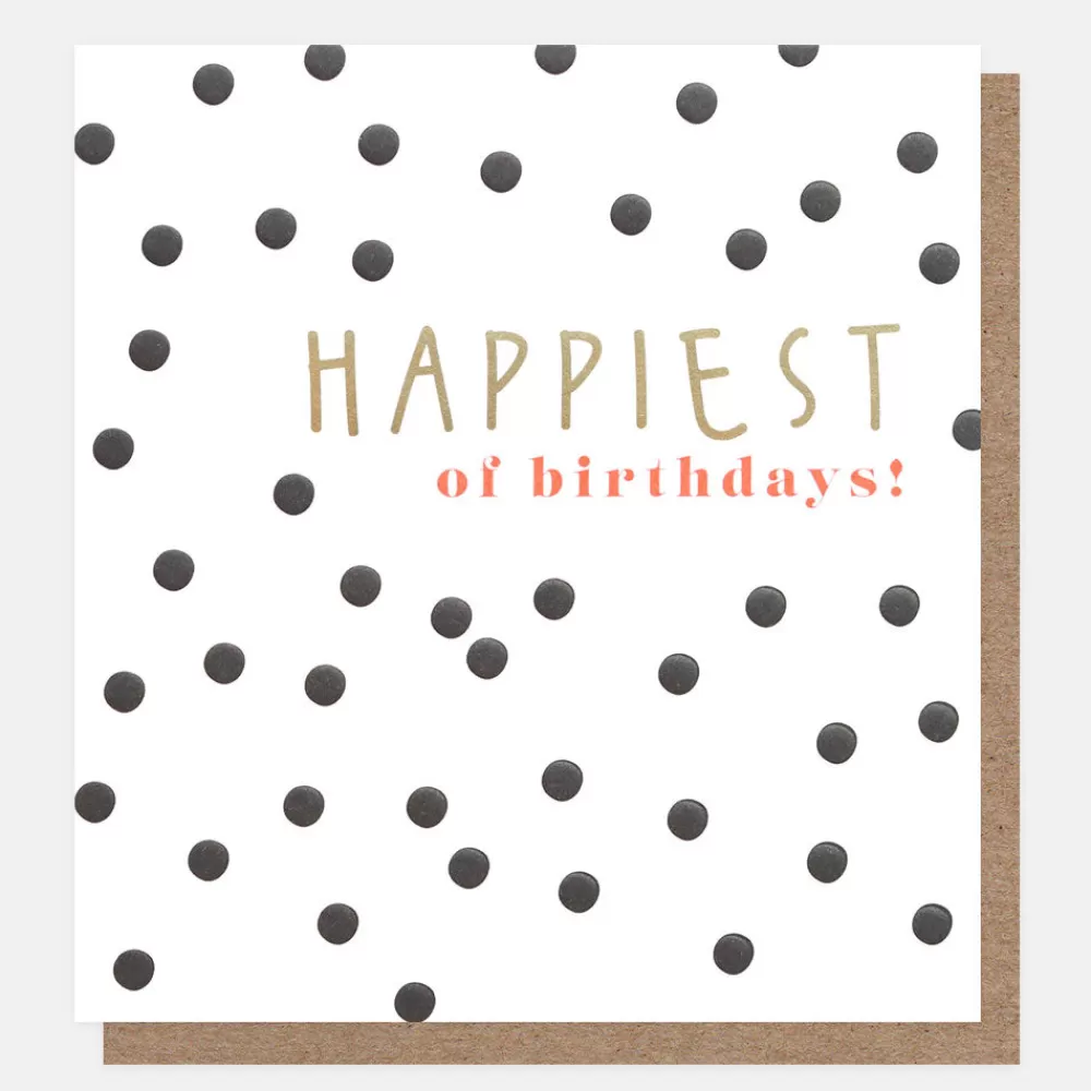 Small Spot Birthday Card>Caroline Gardner Sale