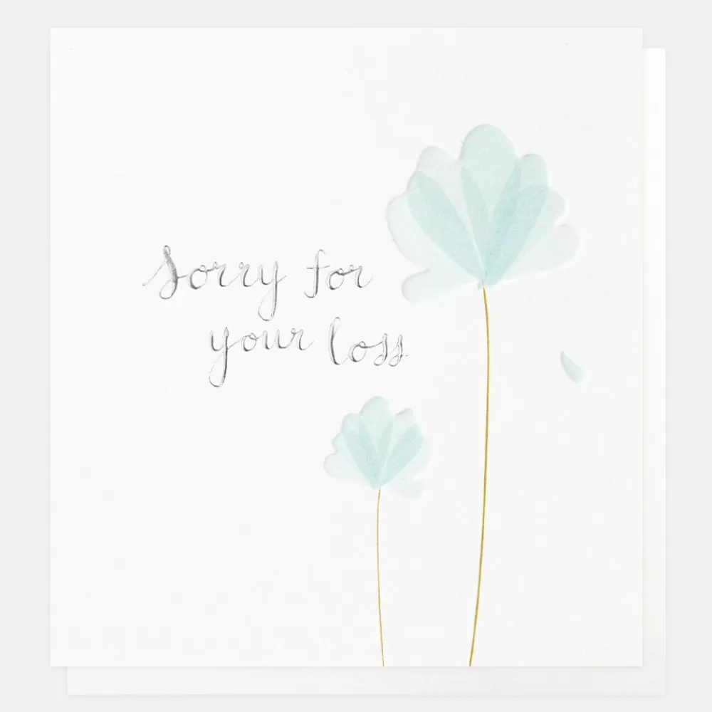 Sorry For You Loss Sympathy Card>Caroline Gardner Store