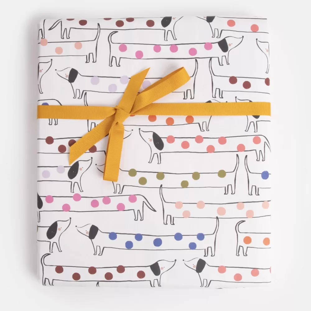 Spotty Sausage Dogs Wrapping Paper>Caroline Gardner Discount