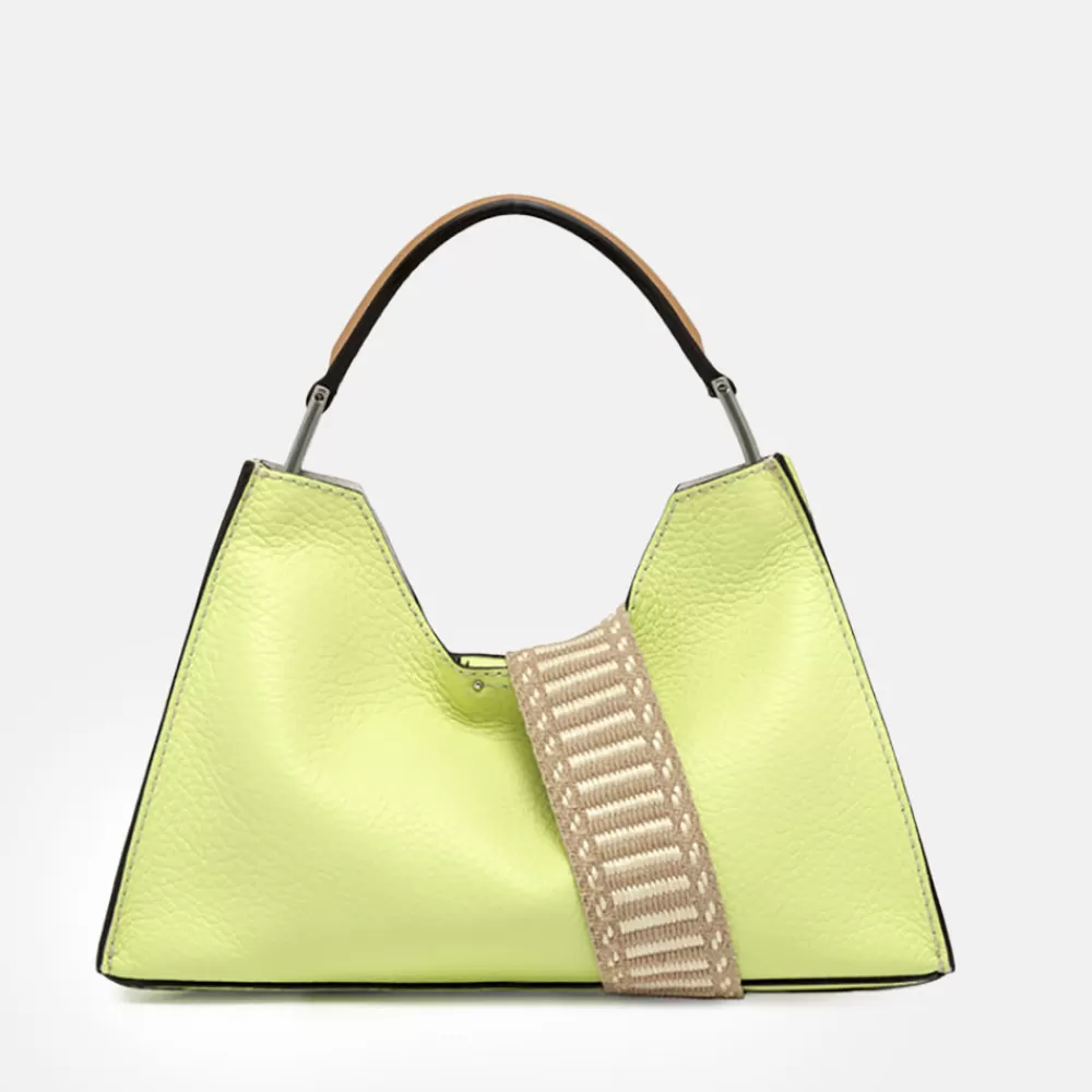 Sunny Yellow Leather Aurora Grab Bag>Caroline Gardner Best Sale