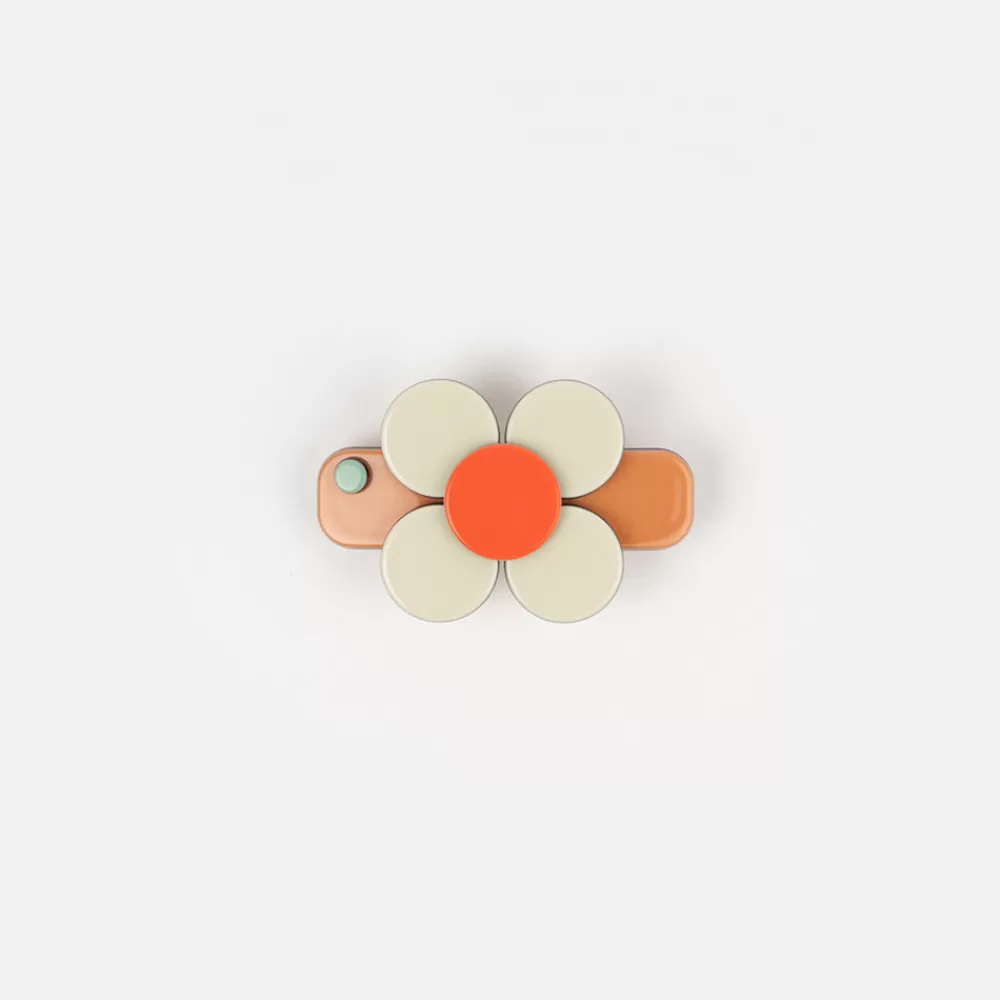 Tan/Cream Florence Mini Hair Clip>Caroline Gardner Cheap