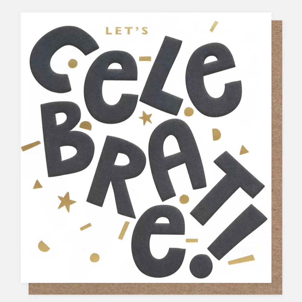 Text Celebrate Birthday Card>Caroline Gardner Flash Sale