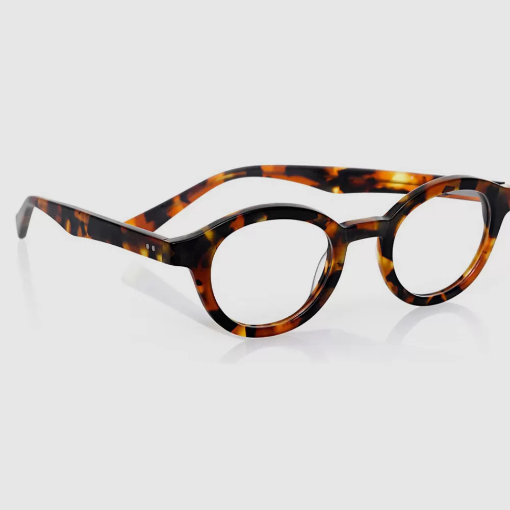 Tortoiseshell 'TV Party' Reading Glasses>Caroline Gardner Fashion