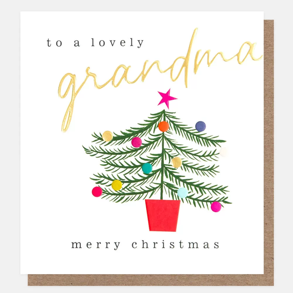 Tree & Baubles Christmas Card For Grandma>Caroline Gardner Cheap