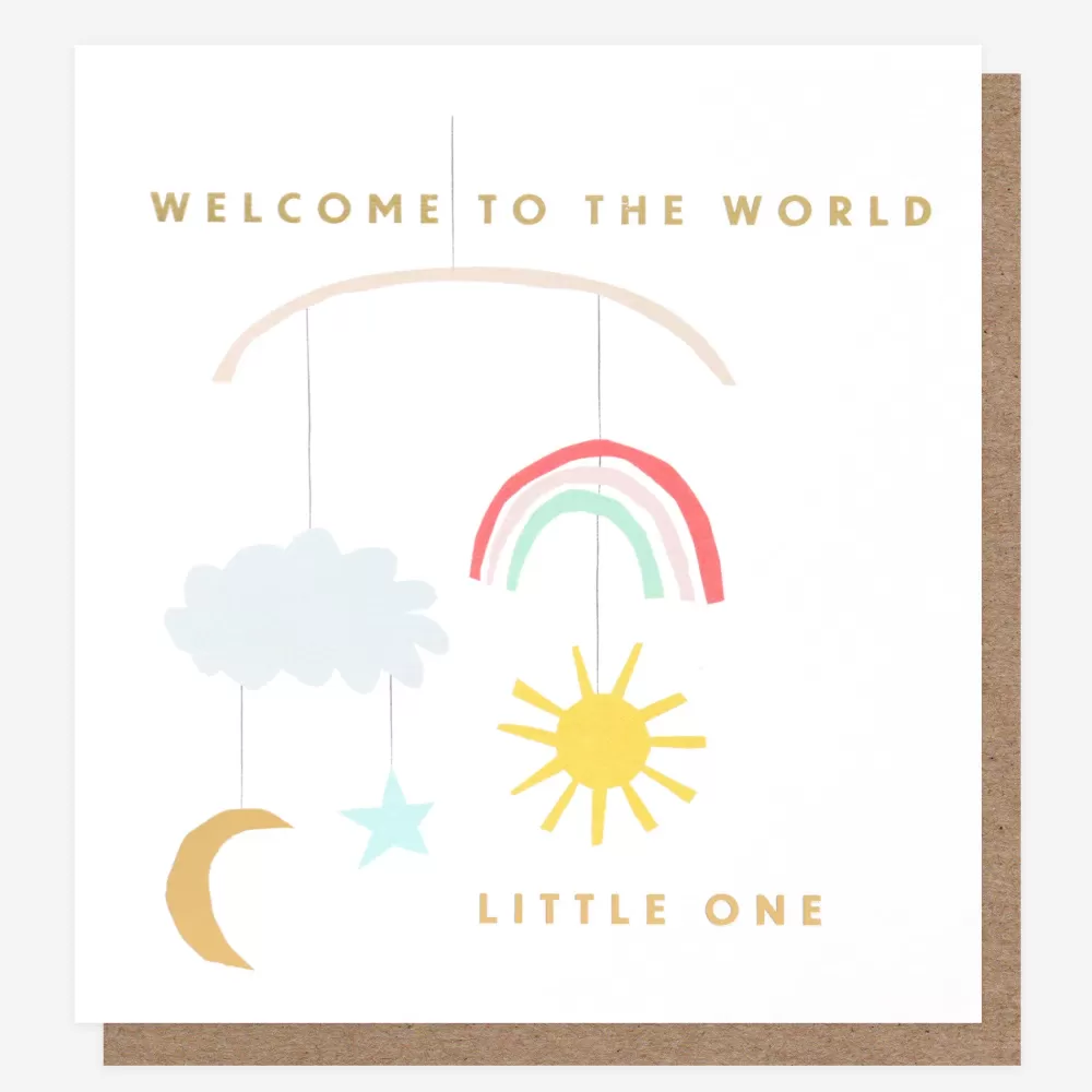 Welcome To The World New Baby Card>Caroline Gardner Best