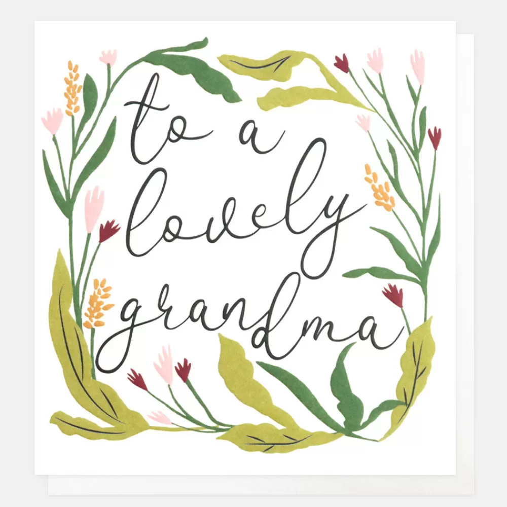 Wild Flower Birthday Card for Grandma>Caroline Gardner Online