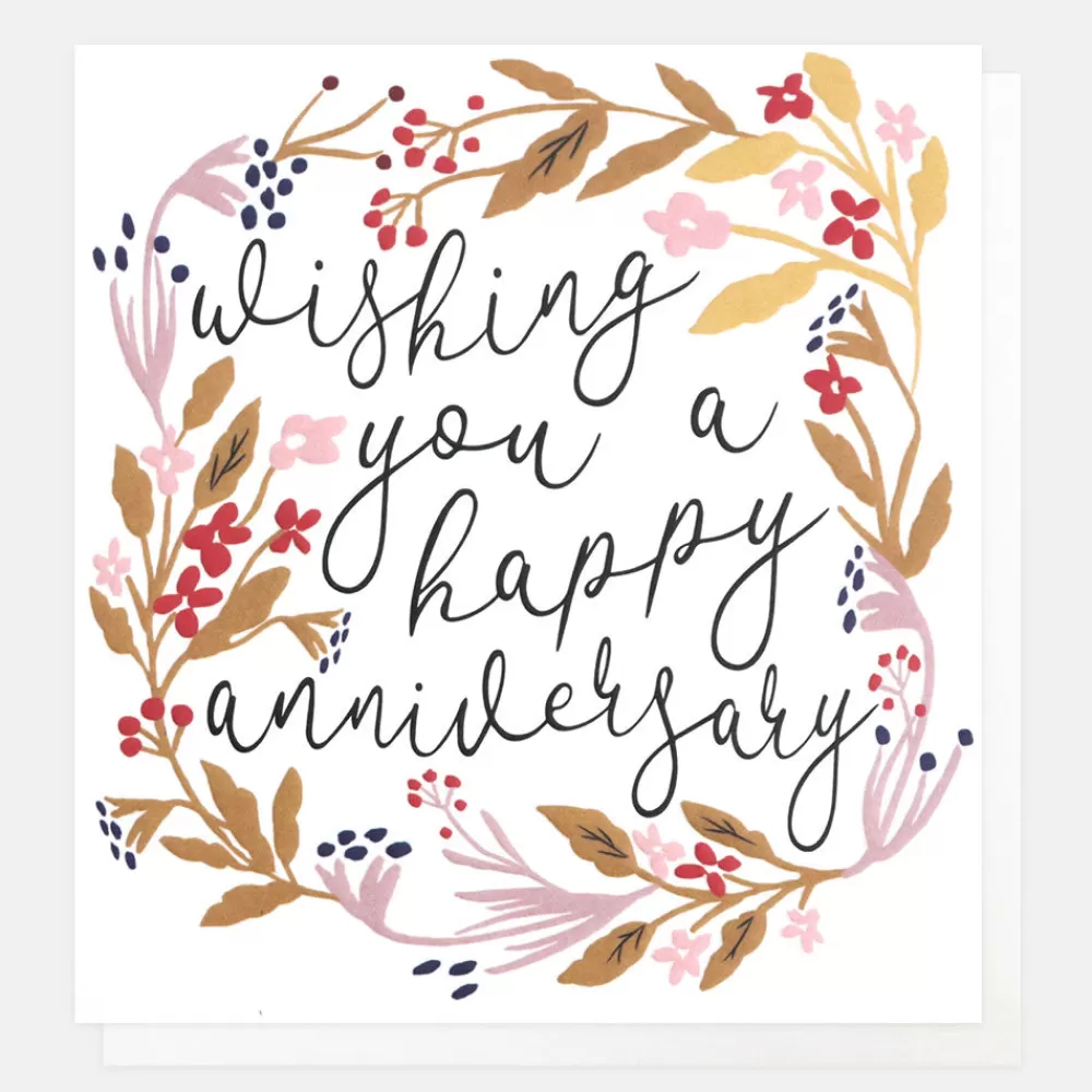 Wishing You A Happy Anniversary Card>Caroline Gardner Flash Sale