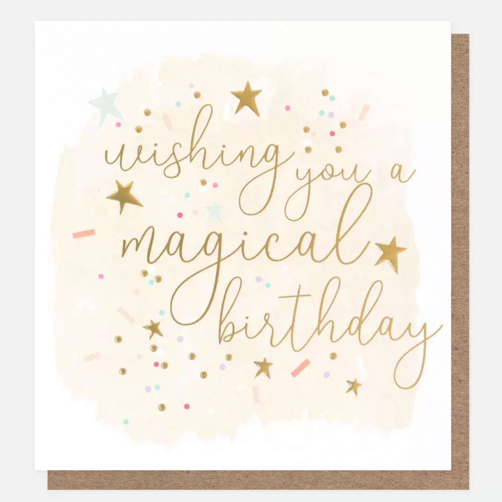 Wishing You A Magical Birthday Card>Caroline Gardner Sale