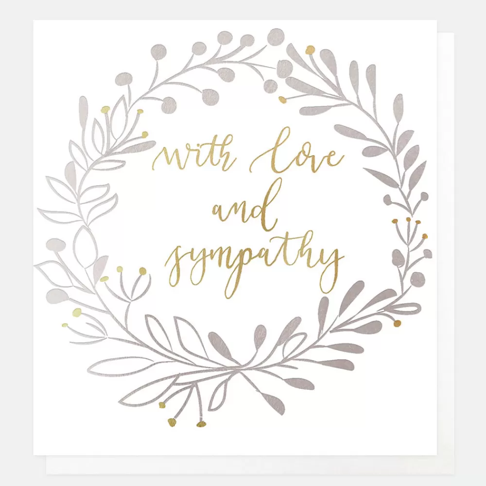 With Love and Sympathy Card>Caroline Gardner Fashion