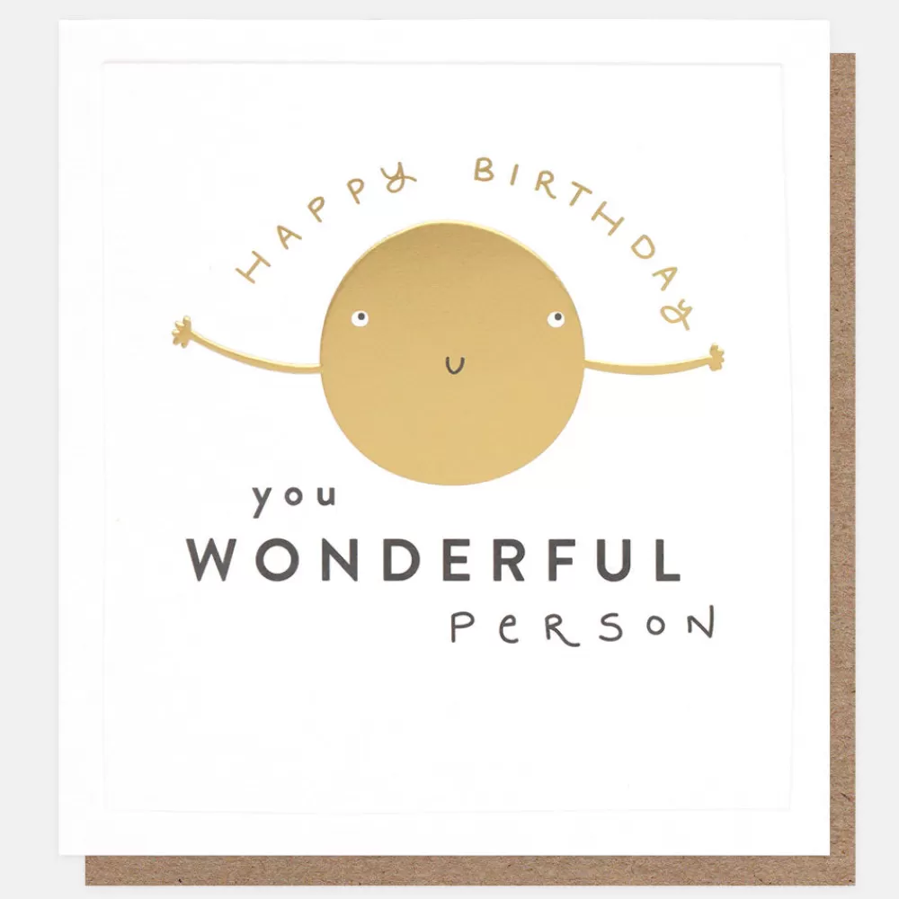 Wonderful Person Birthday Card>Caroline Gardner Fashion